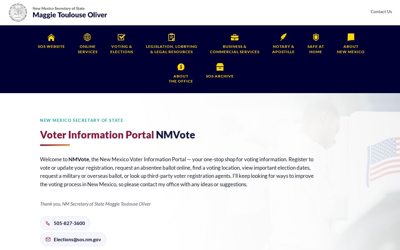 Clovis ZIP code directory NMVote address-based election lookup